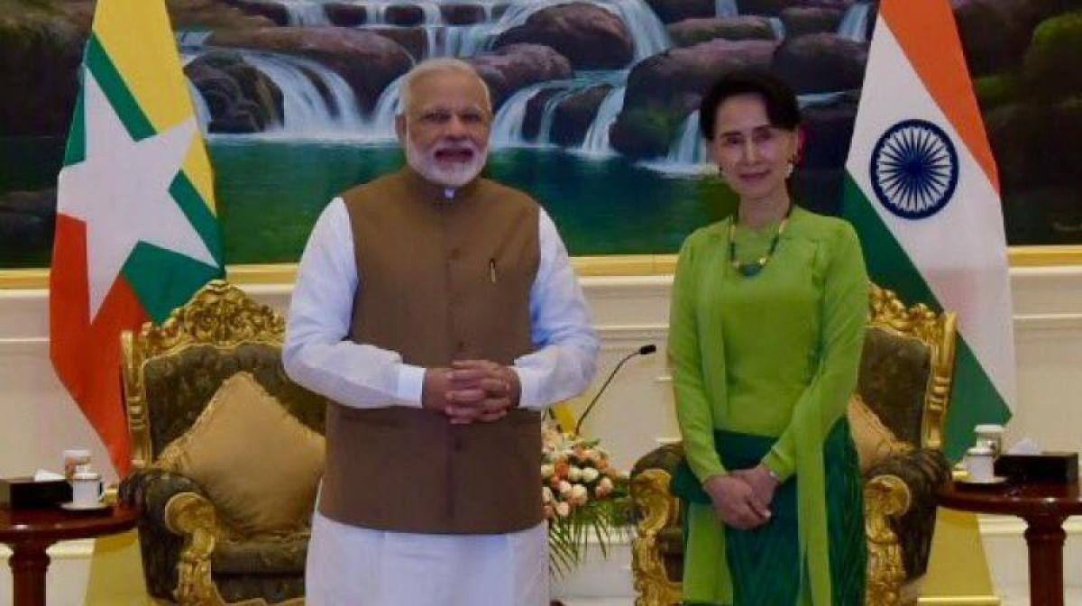 Modi by her side, Suu Kyi vow no terror can take root in region